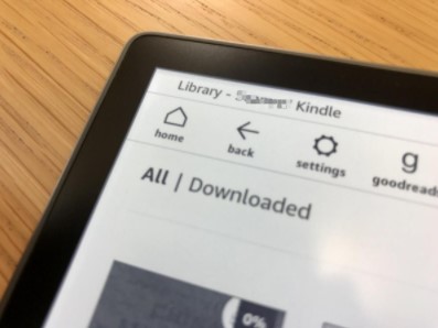 all and downloaded tab on kindle