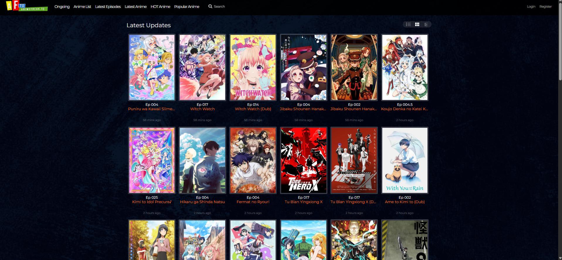 anime freak 2025