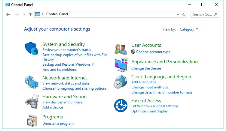 control-panel-win10
