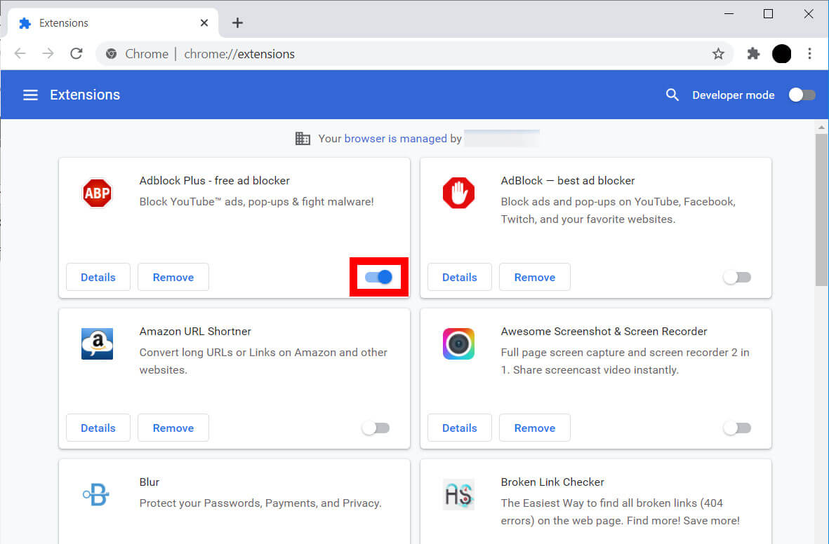 chrome extensions