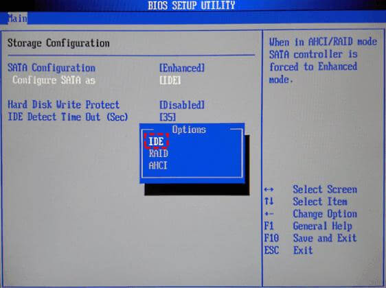 configure the m.2 ssd drive