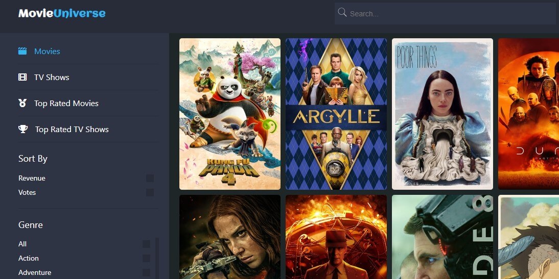 movieuniverse
