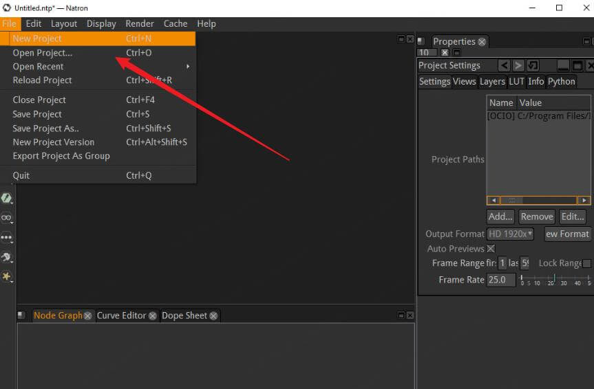 open nps files