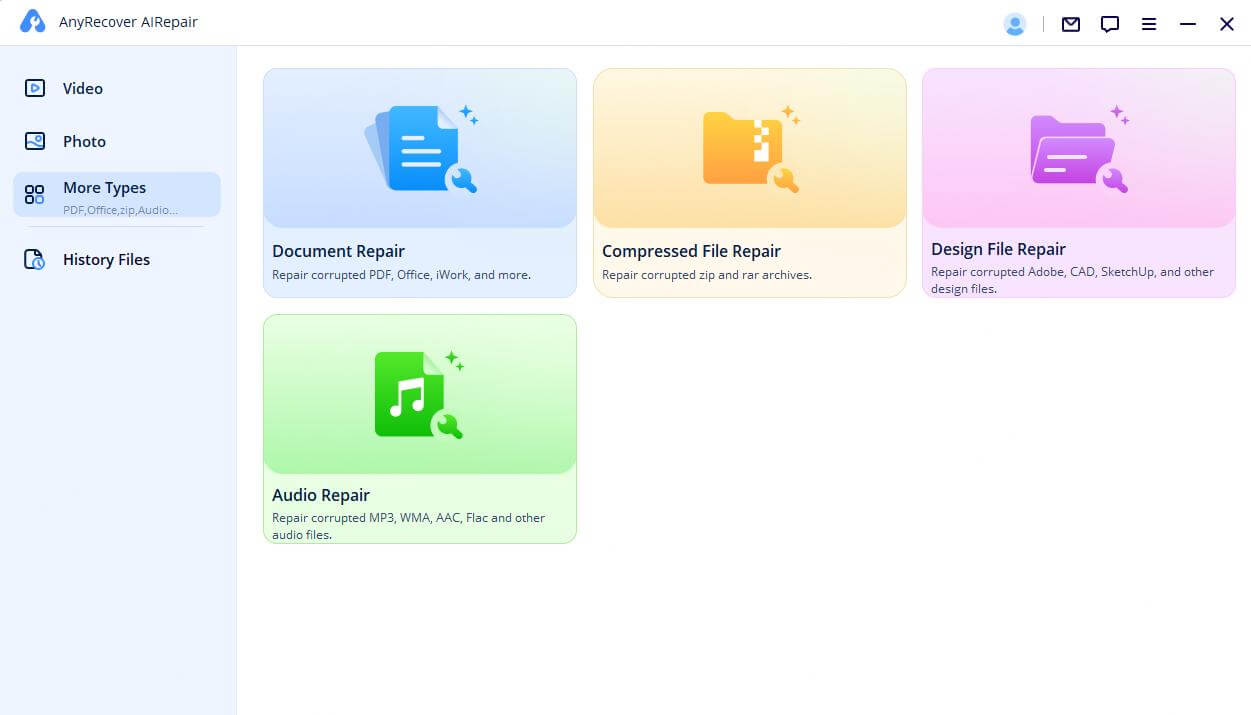 choose file repair