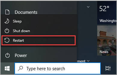 Restart Your PC