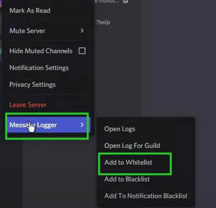 add it to whitelist