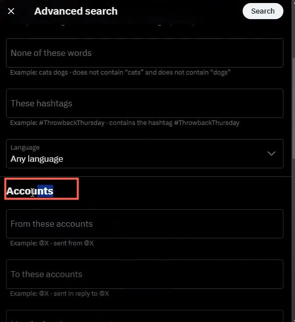 add your user name