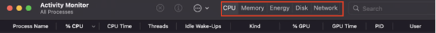 activity monitor task