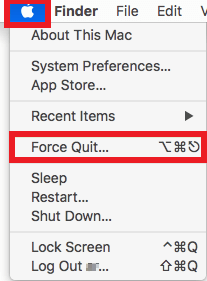 apple menu