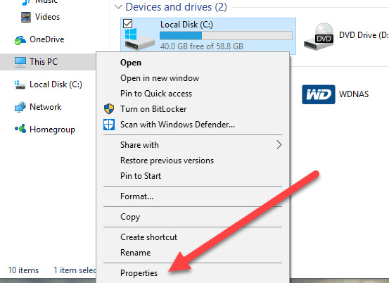run windows error checking tool fix sd card damaged