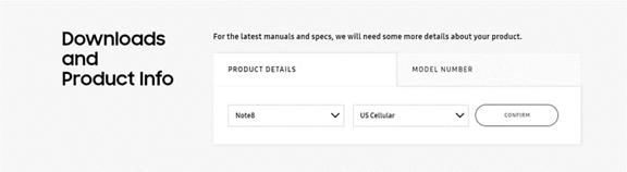 enter product details and click confirm