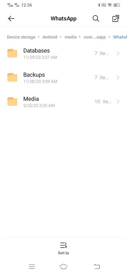 restore deleted messages of one contact android