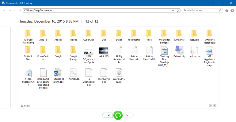 How do I recover permanently deleted files from my computer? - recover files via file history