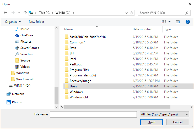 start office file
