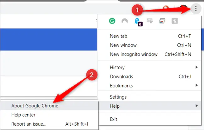 Update the browser to fix 224003 error code